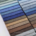 100% polyester strip faux linen upholstery hometextile fabric